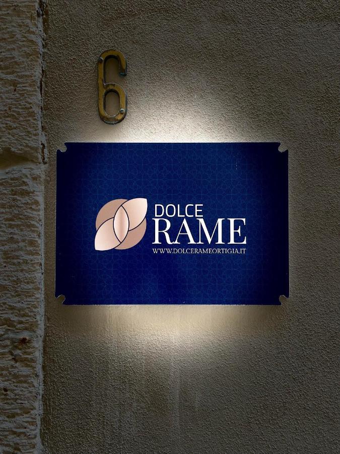 Apartamento Dolce Rame Ortigia Syracuse Exterior foto